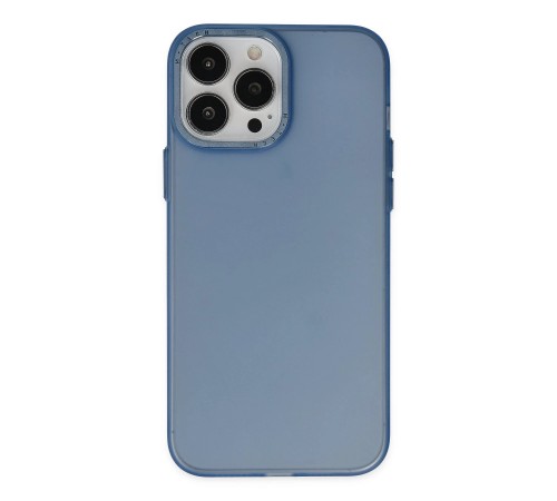 iPhone 13 Pro Kılıf Modos Metal Kapak - Lacivert iPhone 13 Pro Kılıf Modos Metal Kapak - Lacivert