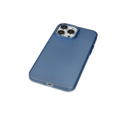 iPhone 13 Pro Kılıf Modos Metal Kapak - Lacivert iPhone 13 Pro Kılıf Modos Metal Kapak - Lacivert