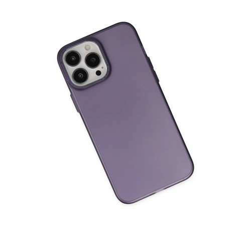iPhone 13 Pro Kılıf Modos Metal Kapak - Derin Mor iPhone 13 Pro Kılıf Modos Metal Kapak - Derin Mor