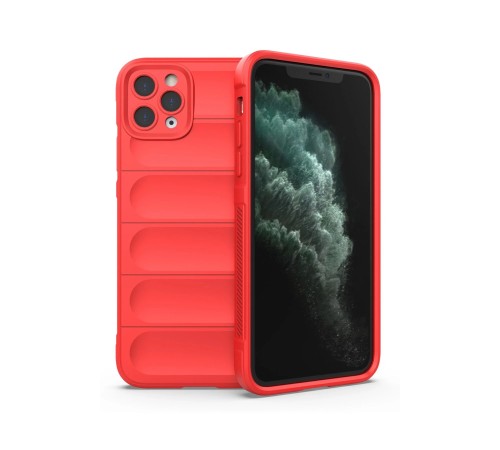 iPhone 11 Pro Kılıf Optimum Silikon - Kırmızı iPhone 11 Pro Kılıf Optimum Silikon - Kırmızı