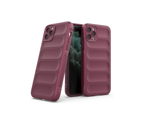 iPhone 11 Pro Kılıf Optimum Silikon - Bordo