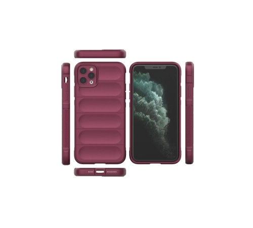 iPhone 11 Pro Kılıf Optimum Silikon - Bordo