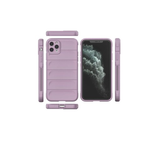 iPhone 11 Pro Kılıf Optimum Silikon - Mor iPhone 11 Pro Kılıf Optimum Silikon - Mor