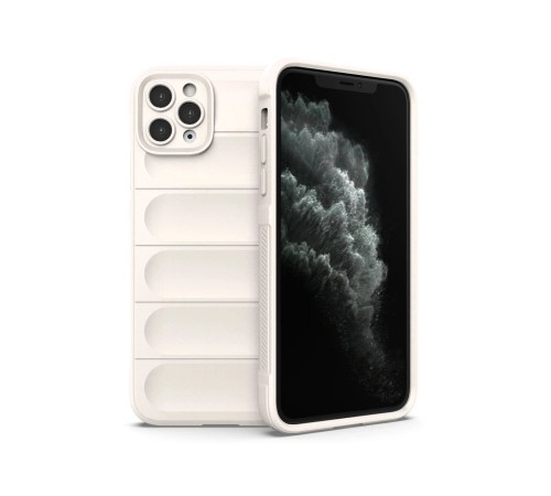 iPhone 11 Pro Max Kılıf Optimum Silikon - Krem