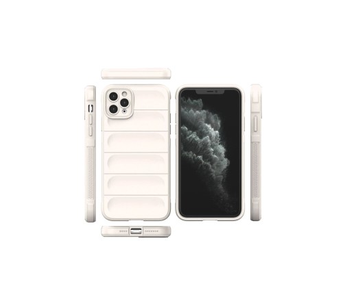 iPhone 11 Pro Max Kılıf Optimum Silikon - Krem