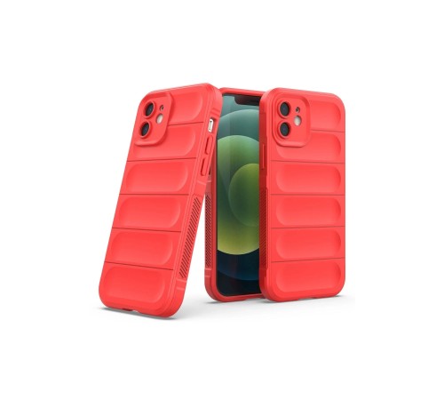iPhone 12 Kılıf Optimum Silikon - Kırmızı