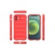 iPhone 12 Kılıf Optimum Silikon - Kırmızı