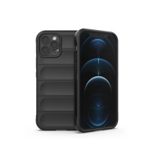 iPhone 12 Pro Kılıf Optimum Silikon - Siyah