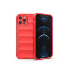 iPhone 12 Pro Kılıf Optimum Silikon - Kırmızı