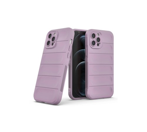 iPhone 12 Pro Kılıf Optimum Silikon - Mor iPhone 12 Pro Kılıf Optimum Silikon - Mor