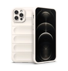 iPhone 12 Pro Kılıf Optimum Silikon - Krem