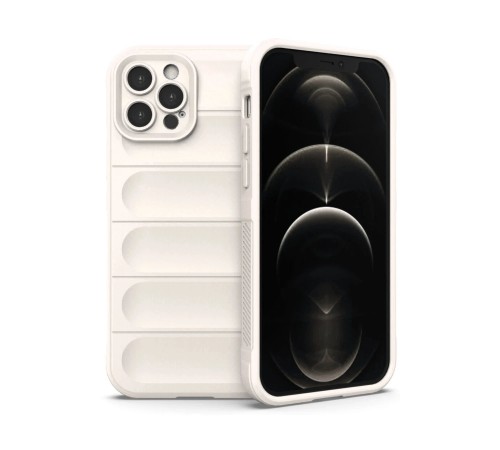 iPhone 12 Pro Kılıf Optimum Silikon - Krem iPhone 12 Pro Kılıf Optimum Silikon - Krem