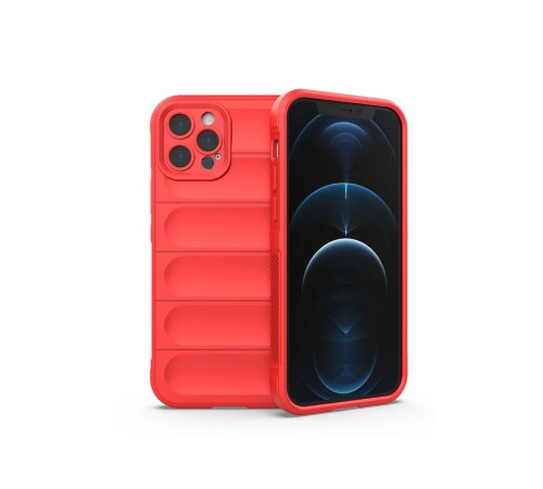 iPhone 12 Pro Max Kılıf Optimum Silikon - Kırmızı iPhone 12 Pro Max Kılıf Optimum Silikon - Kırmızı