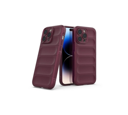iPhone 13 Pro Kılıf Optimum Silikon - Bordo iPhone 13 Pro Kılıf Optimum Silikon - Bordo