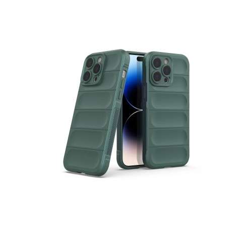 iPhone 13 Pro Kılıf Optimum Silikon - Koyu Yeşil iPhone 13 Pro Kılıf Optimum Silikon - Koyu Yeşil