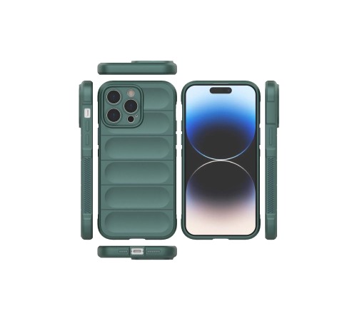 iPhone 13 Pro Kılıf Optimum Silikon - Koyu Yeşil iPhone 13 Pro Kılıf Optimum Silikon - Koyu Yeşil