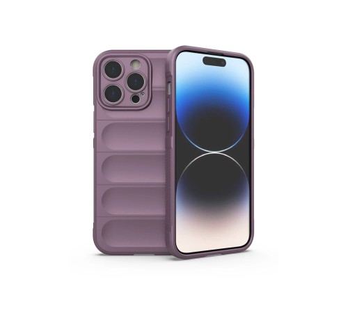 iPhone 13 Pro Kılıf Optimum Silikon - Mor iPhone 13 Pro Kılıf Optimum Silikon - Mor