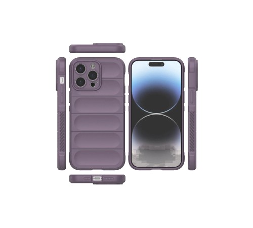 iPhone 13 Pro Kılıf Optimum Silikon - Mor iPhone 13 Pro Kılıf Optimum Silikon - Mor
