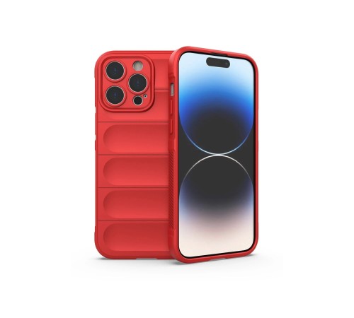 iPhone 13 Pro Max Kılıf Optimum Silikon - Kırmızı iPhone 13 Pro Max Kılıf Optimum Silikon - Kırmızı