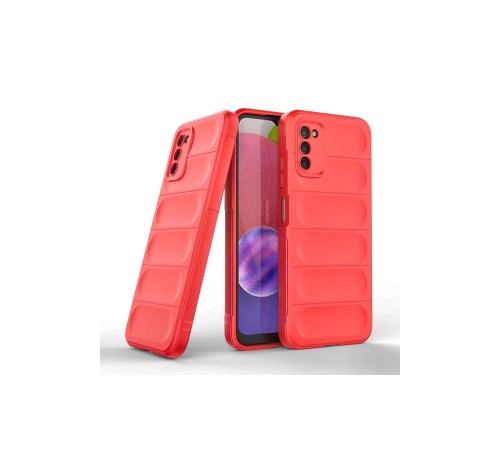 Samsung Galaxy A03S Kılıf Optimum Silikon - Kırmızı Samsung Galaxy A03S Kılıf Optimum Silikon - Kırmızı