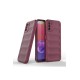 Samsung Galaxy A03S Kılıf Optimum Silikon - Bordo