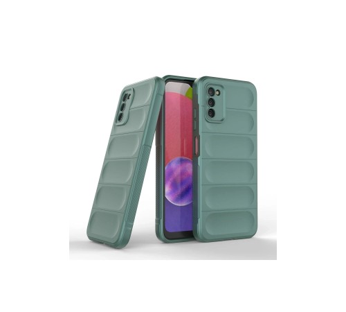 Samsung Galaxy A03S Kılıf Optimum Silikon - Koyu Yeşil Samsung Galaxy A03S Kılıf Optimum Silikon - Koyu Yeşil