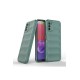 Samsung Galaxy A03S Kılıf Optimum Silikon - Koyu Yeşil