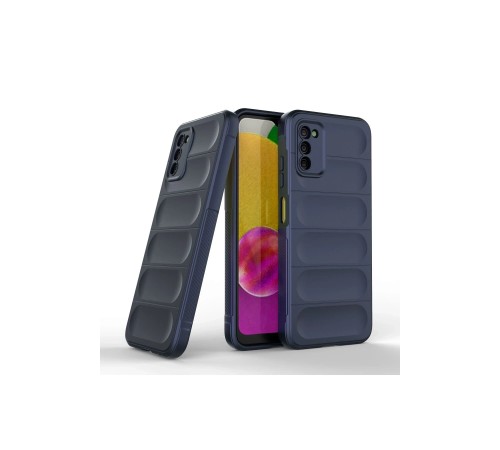 Samsung Galaxy A03S Kılıf Optimum Silikon - Lacivert Samsung Galaxy A03S Kılıf Optimum Silikon - Lacivert