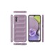 Samsung Galaxy A03S Kılıf Optimum Silikon - Mor