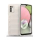 Samsung Galaxy A03S Kılıf Optimum Silikon - Krem
