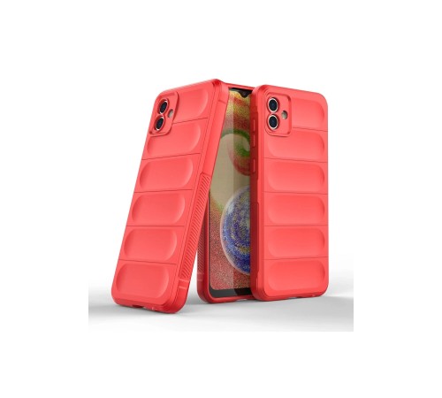 Samsung Galaxy A04 Kılıf Optimum Silikon - Kırmızı