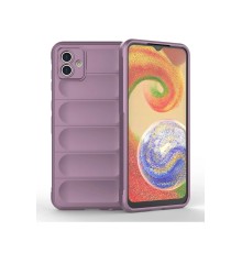 Samsung Galaxy A04 Kılıf Optimum Silikon - Mor