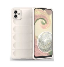 Samsung Galaxy A04 Kılıf Optimum Silikon - Krem