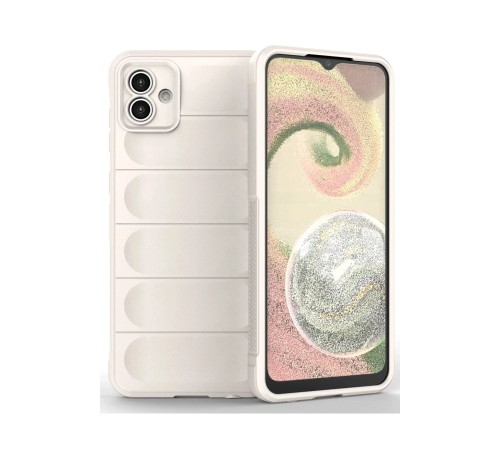 Samsung Galaxy A04 Kılıf Optimum Silikon - Krem Samsung Galaxy A04 Kılıf Optimum Silikon - Krem