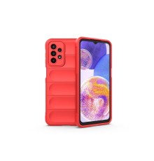Samsung Galaxy A23 4G Kılıf Optimum Silikon - Kırmızı
