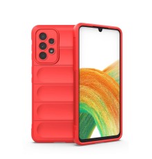 Samsung Galaxy A33 5G Kılıf Optimum Silikon - Kırmızı