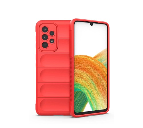 Samsung Galaxy A33 5G Kılıf Optimum Silikon - Kırmızı Samsung Galaxy A33 5G Kılıf Optimum Silikon - Kırmızı