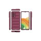 Samsung Galaxy A33 5G Kılıf Optimum Silikon - Bordo