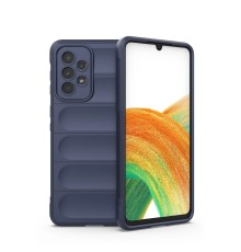Samsung Galaxy A33 5G Kılıf Optimum Silikon - Lacivert