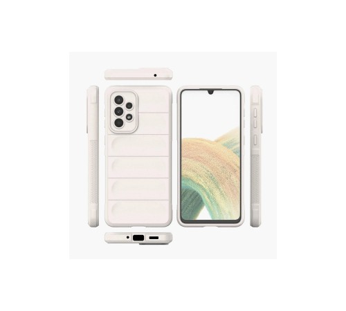 Samsung Galaxy A33 5G Kılıf Optimum Silikon - Krem Samsung Galaxy A33 5G Kılıf Optimum Silikon - Krem