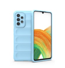 Samsung Galaxy A33 5G Kılıf Optimum Silikon - Sky Blue