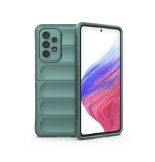 Samsung Galaxy A53 5G Kılıf Optimum Silikon - Koyu Yeşil