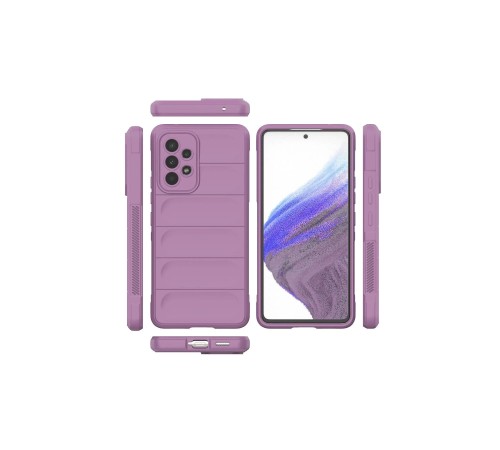 Samsung Galaxy A53 5G Kılıf Optimum Silikon - Mor