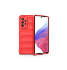Samsung Galaxy A73 5G Kılıf Optimum Silikon - Kırmızı