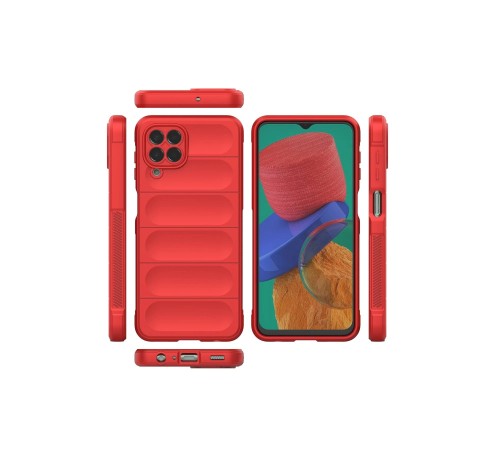 Samsung Galaxy M33 Kılıf Optimum Silikon - Kırmızı