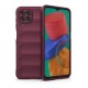 Samsung Galaxy M33 Kılıf Optimum Silikon - Bordo