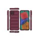 Samsung Galaxy M33 Kılıf Optimum Silikon - Bordo