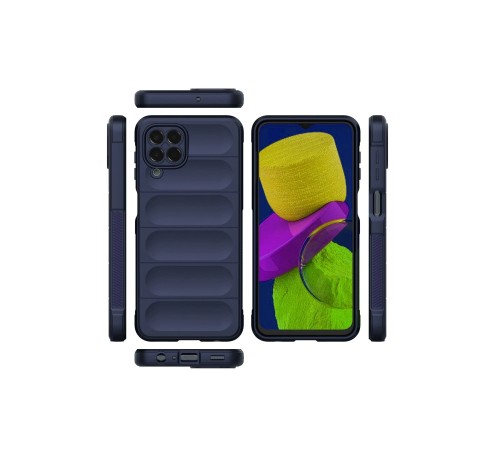 Samsung Galaxy M33 Kılıf Optimum Silikon - Lacivert Samsung Galaxy M33 Kılıf Optimum Silikon - Lacivert