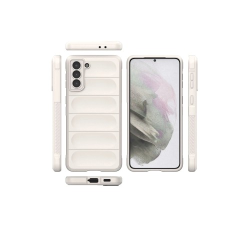 Samsung Galaxy S22 Plus Kılıf Optimum Silikon - Krem Samsung Galaxy S22 Plus Kılıf Optimum Silikon - Krem