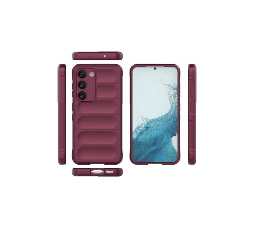 Samsung Galaxy S23 Plus Kılıf Optimum Silikon - Bordo Samsung Galaxy S23 Plus Kılıf Optimum Silikon - Bordo